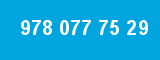 978 077 75 29 978 077 75 29